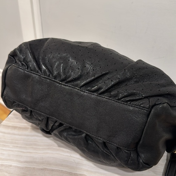 Chloe Bag See By Chloe Perforated Leather Weekender Satchel Slouchy Bag - Picture 8 of 17